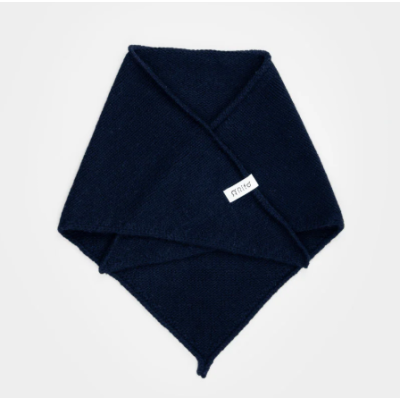 RIFO - Écharpe triangulaire Cachemire Masha - Marine