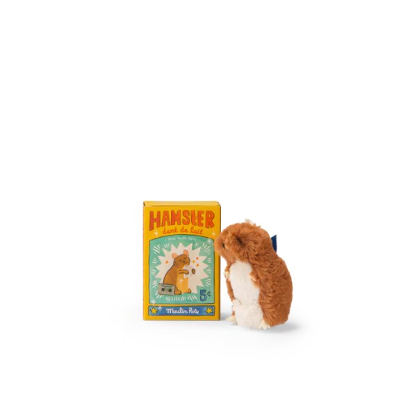 MOULIN ROTY - Peluche Hamster Dent de lait