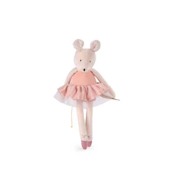 MOULIN ROTY - Peluche Petite Souris - Rose