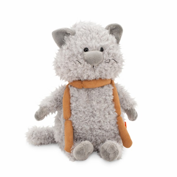 ORANGE TOYS - Peluche Buddy le chat avec des saucisses