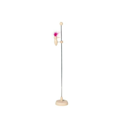 GOKI - Pic sur barre - Plume rose