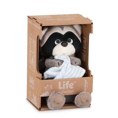 ORANGE TOYS - Peluche Denny le Raton Laveur