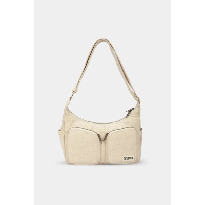 HINDBAG - Sac Multipocket Emile - Jute