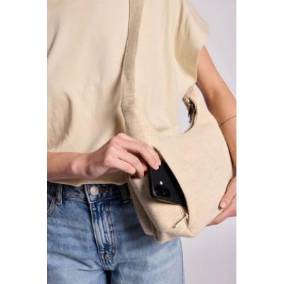 HINDBAG - Sac Multipocket Emile - Jute