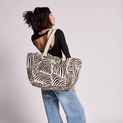 HINDBAG - Sac Cabas Claude - Zèbre