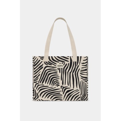 HINDBAG - Sac Cabas Claude - Zèbre