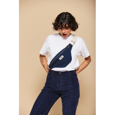 HINDBAG - Sac banane Olivia - Navy