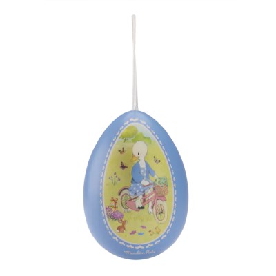 MOULIN ROTY - Petit Oeuf en Métal - Bleu