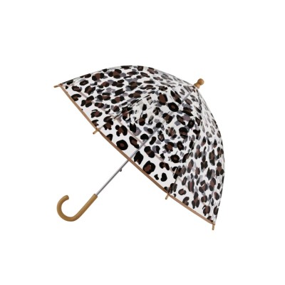 ANATOLE - Parapluie Enfant Transparent - Léopard