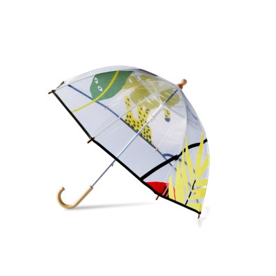 ANATOLE - Parapluie Enfant Transparent - Jungle