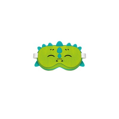 ZOONAP - Oreiller de voyage avec masque pour les yeux - Dino