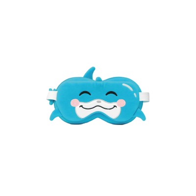 ZOONAP - Oreiller de voyage avec masque pour les yeux - Dauphin