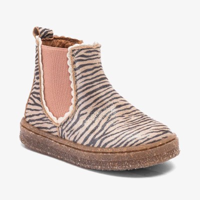 BISGAARD – Bottines Siggi Lamb – Zèbre brillant