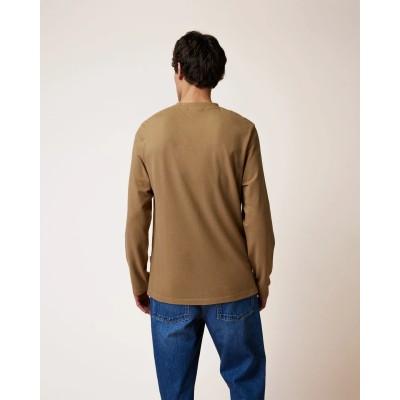 FAGUO - T-shirt manches longues camel