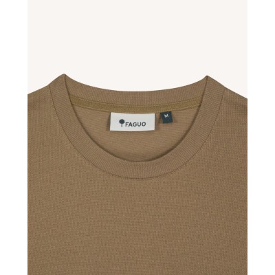 FAGUO - T-shirt manches longues camel
