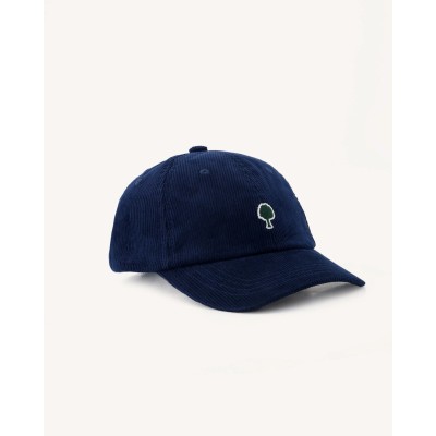 FAGUO - Casquette en velours bleu foncé CAP