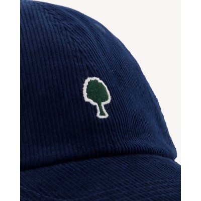FAGUO - Casquette en velours bleu foncé CAP