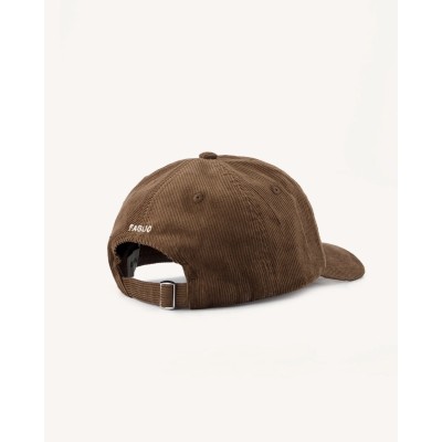 FAGUO - Casquette en velours Marron CAP