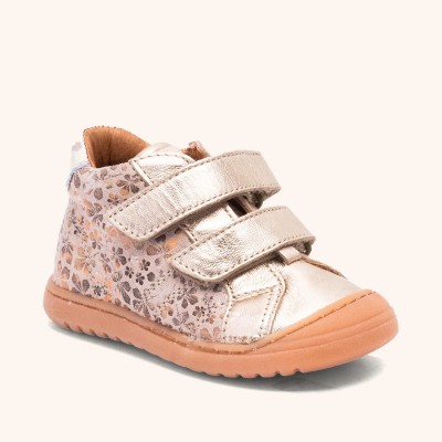 Bisgaard – Chaussures Premiers Pas Cuir Rose Fleurie - Thor V