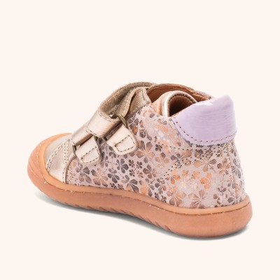 Bisgaard – Chaussures Premiers Pas Cuir Rose Fleurie - Thor V