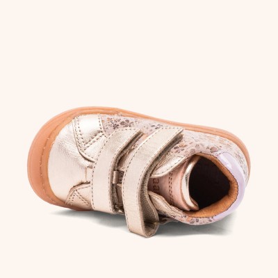 Bisgaard – Chaussures Premiers Pas Cuir Rose Fleurie - Thor V