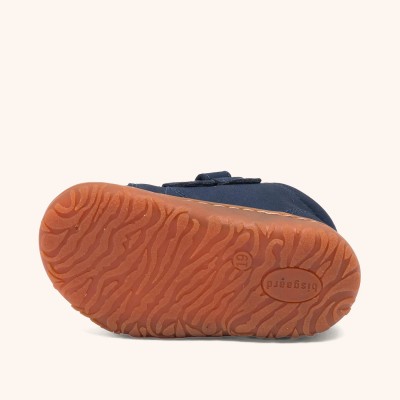 Bisgaard – Chaussures Bébé Cuir Bleu Marine Hale V