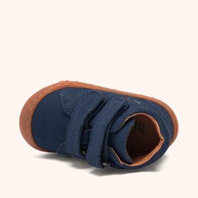 Bisgaard – Chaussures Bébé Cuir Bleu Marine Hale V
