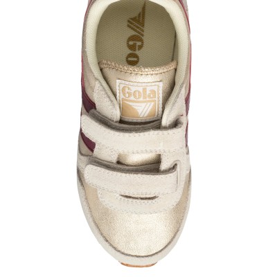 GOLA - Baskets Daytona - Gold Cerise Terracotta