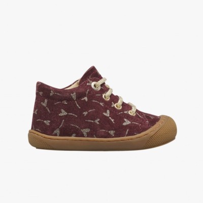 Naturino – Cocoon chaussure bébé à lacet - violet
