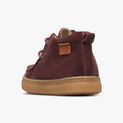 Naturino – Chaussures Bébé Daim Prune - Kasden