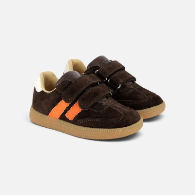 SHOOPOM - Baskets Yuzu Lo Scratch - Chocolat
