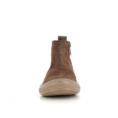BOPY - Bottines fille marron brillant SEBESTAR
