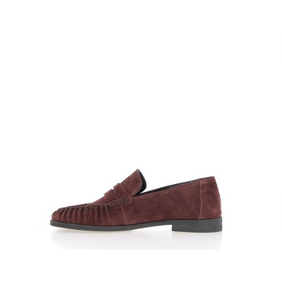 COCO & ABRICOT - Mocassins femme bordeaux MOLINCHART
