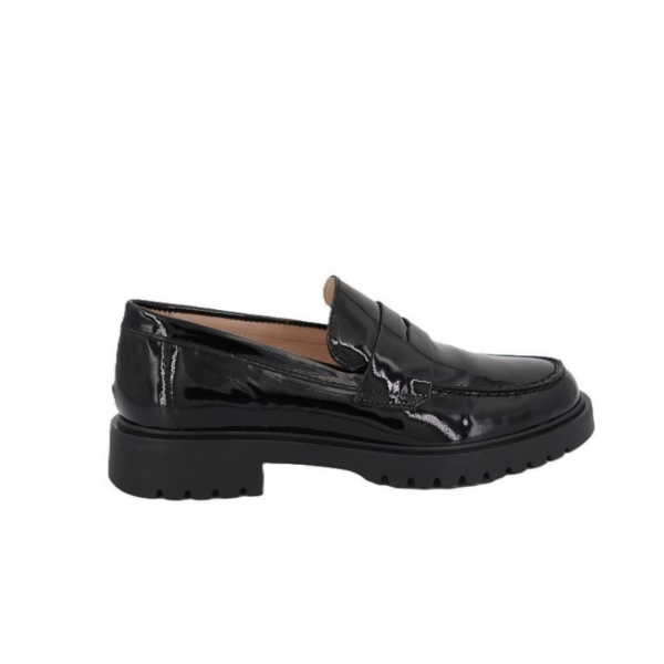 ACEBOS - Mocassins vernis - Noir