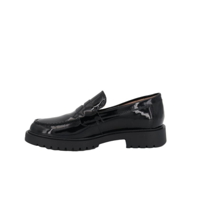 ACEBOS - Mocassins vernis - Noir