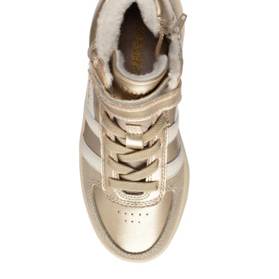 GOLA - Baskets montantes Glimmer - Gold Off White