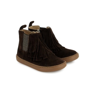 SHOOPOM - Bottines Play Frifri - Chocolat