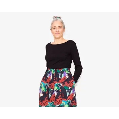 WORLD OF POP - T shirt ajusté manches longues - Black