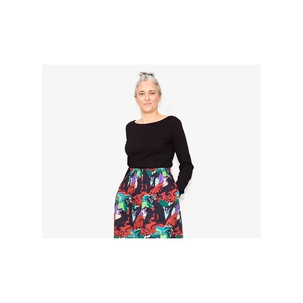 WORLD OF POP - T shirt ajusté manches longues - Black