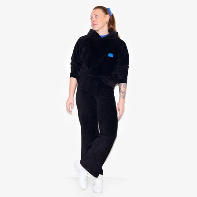 WORLD OF POP - Pantalon Velours - Black