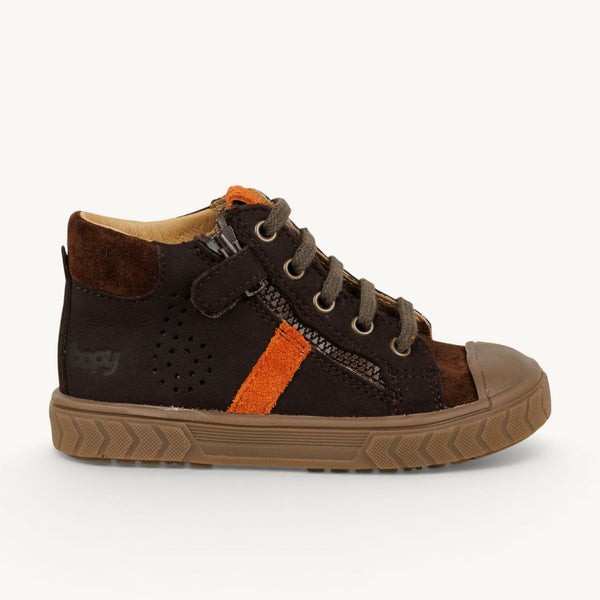 BOPY - Baskets Vincent - Marron Orange