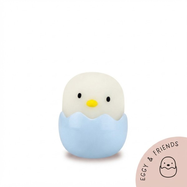 EGG AND FRIENDS - Veilleuse Baby Eggy - Bleu