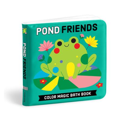 MUDPUPPY - Livre de bain - Les amis de l'étang