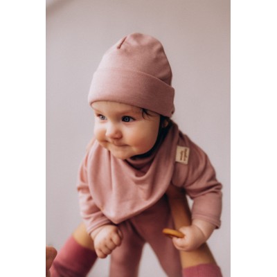 WOOLY ORGANIC - Bonnet en Lyocell - Pink Sand