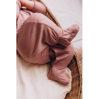 WOOLY ORGANIC - Pyjama Lyocell/ Laine - Pink Sand