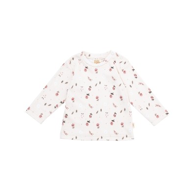 WOOLY ORGANIC - Tshirt à pression - Fleurs nordique
