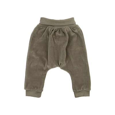 WOOLY ORGANIC - Pantalon en velours - Kaki