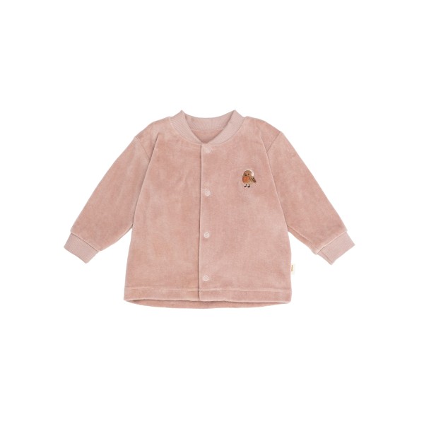 WOOLY ORGANIC - Veste brodée - Rosewood