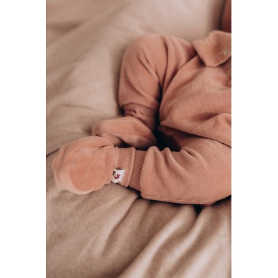 WOOLY ORGANIC - Chaussons bébé - Rosewood