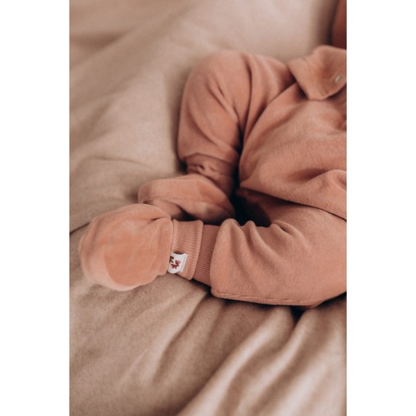 WOOLY ORGANIC - Chaussons bébé - Rosewood